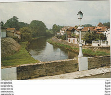 TARTAS VUE DU PONT SUR LES BORDS DE LA MIDOUZE TBE - Tartas