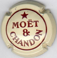 CAPSULE-CHAMPAGNE MOET & CHANDON N°159 -crème & Marron - Möt Et Chandon