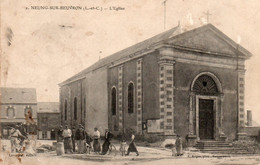 NEUNG SUR BEUVRON L'EGLISE 1906 TBE - Neung Sur Beuvron