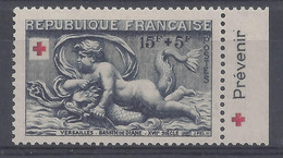 N° 938a PREVENIR (à Droite) - TIMBRE CARNET CROIX ROUGE 1952 - NEUF SANS CHARNIERE - Unused Stamps