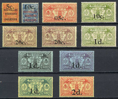 NOUVELLES HEBRIDES - N° 58 à 68 Sauf 58A ⭐ 11 Valeurs Neuf Ch - MH ⭐ Cat 216 € -- NEW HEBRIDES - Unused Stamps