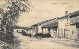 CPA 55 GIRONVILLE RUE MAHAN - Other & Unclassified