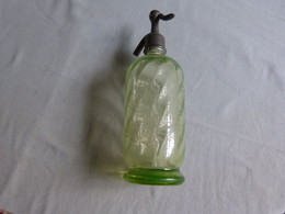 Ancien Siphon Pharmacie Ferin Binche - Top Coloris - Très Bel état - Envoi Par Colis - Limonade