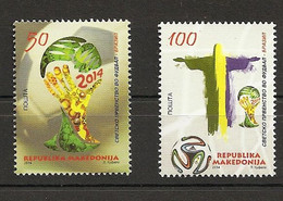 MACEDONIA,MAKEDONIEN 2014,,BRASIL,BRAZIL ,WORLD CUP,FIFA,,MNH - 2014 – Brazil