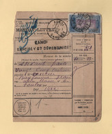 Dahomey - Kandi - 1933 - Recipisse De Mandat - Covers & Documents