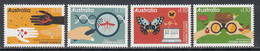 2020 Australia Citizen Science Butterflies Insects Frogs Complete Set Of 4 MNH @ BELOW FACE VALUE - Unused Stamps