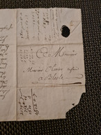 Lettre 1770 LA FLAGERE HAUTE LOIRE POUR BLESLE Achat De Deux Vaches A La Foire - ....-1700: Précurseurs