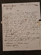 Lettre 1791 HABSHEIM Pour LUPPACH REVEREND PERE GARDIEN AU COUVENT - ....-1700: Precursors