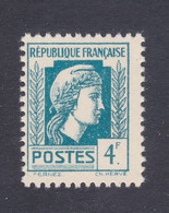 TIMBRE FRANCE N° 643 NEUF ** - 1944 Marianne Van Algerije