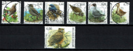 OBP Nr 3264/70 Fauna Birds  Central Stamp Complete - Used Stamps