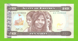 ERITREA 10 NAKFA  1997  P-3  UNC - Eritrea