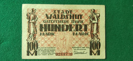 GERMANIA WALDSHUT  100 MARK 1922 - Mezclas - Billetes