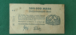 GERMANIA WALDENBURG 500000 MARK 1923 - Vrac - Billets