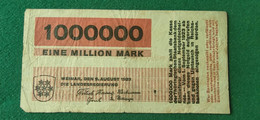 GERMANIA Weimar 1 Milione MARK 1923 - Lots & Kiloware - Banknotes