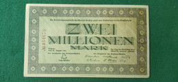 GERMANIA WETZLAR  2 Milioni MARK 1923 - Mezclas - Billetes