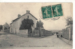 CPA  ORGEVAL  Route De La Maison Blanche   N° 3 - Orgeval