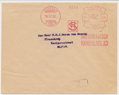 Meter Cover Netherlands Indies 1930 - SH - Soerabaiasch Handelsblad - Indie Olandesi