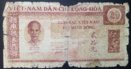 Viêt-Nam - Billet De 20 Dong - Viêt-Nam