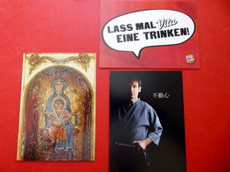 3 X Madonna Der Erlösung Kirche Rom Mosaik & Werbung Vita Cola & Werbung Aikido - Luoghi Santi