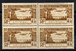 Sénégal YT PA 16 En Bloc De 4 Neuf Sans Charnière XX MNH - Airmail