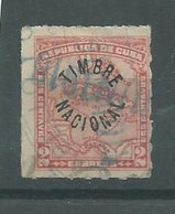 220041865  CUBA.  YVERT  Nº  TIMBRE NACIONAL MAP. LANDKARTE - Used Stamps