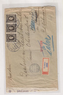 SLOVAKIA WW II TREBISOV 1941 Nice Censored Registered Cover To Bohemia & Moravia - Briefe U. Dokumente