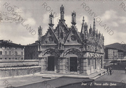 CARTOLINA  PISA,TOSCANA,S.MARIA DELLA SPINA,STORIA,RELIGIONE,MEMORIA,CULTURA,IMPERO ROMANO,BELLA ITALIA,VIAGGIATA 1961 - Pisa