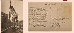 O) 1950 CONGO  FRENCH, FISHERMAN, CULTURE, POSTAL CARD CIRCULATED TO CUBA - Sin Clasificación