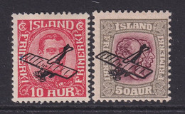 Iceland, Scott C1-C2, MHR - Poste Aérienne