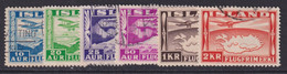 Iceland, Scott C15-C20, Used - Poste Aérienne