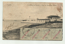 LOANDA, LUANDA ( ANGOLA )  - FORTALEZA DO PENEDO E CAZA DE RECLUZAO MILITAR 1914  VIAGGIATA FP - Angola