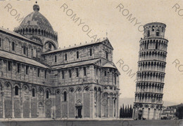 CARTOLINA  PISA,TOSCANA,CATTEDRALE E TORRE PENDENTE,STORIA,RELIGIONE,MEMORIA,CULTURA,IMPERO,BELLA ITALIA,NON VIAGGIATA - Pisa