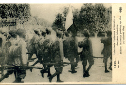 1914 - Infanterie Indienne Arborant Le Drapeau Tricolore - War 1914-18