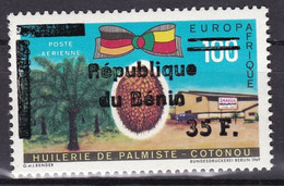 BENIN 1997 2000 MICHEL 1095 35F /100F Val. 60€ - HUILERIE EUROPAFRIQUE GERMANY PALM- OVERPRINT SURCHARGE OVERPRINTED MNH - Bénin – Dahomey (1960-...)