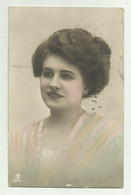 DONNA PRIMO PIANO  1912  - VIAGGIATA  FP - Femmes