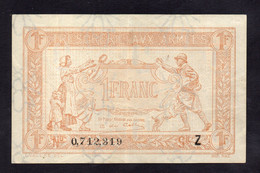 Trésorerie Aux Armées - 1 Franc - Lettre Z - Spl - 1917-1919 Army Treasury