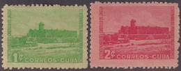 1949-283 CUBA REPUBLICA 1949 JAGUA CASTLE CIENFUEGOS ORIGINAL GUM. - Neufs