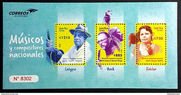 Costa Rica Stamps Musicos Y Compositores Nacionales MNH Minisheet 2020 - Costa Rica
