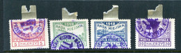 Poland 1918 Local 4 Stamps Used Mi 15-18 13693 - Oblitérés