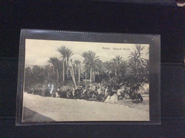 ITALIA Regno Storia Postale Colonie Cartolina. Tripolitania Derna - Somalie
