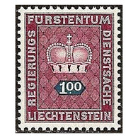 C1342/ Liechtenstein 1968. Corona, 1 Fr (MNH)** - SCOTT O56 - Service