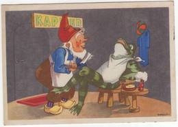 KIKKER / FROG / ANURA / FROSCH - Kabouter, Kapper - (Illustratie Ger Dorant) - 1949 -  Nederland - Autres & Non Classés