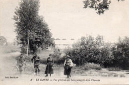 LE GAVRE VUE GENERALE DES BARAQUEMENTS DE LA CHAUSSEE 1917 TBE - Le Gavre