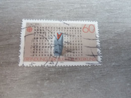 Deutsche Bundespost - Erfindung Der Buchdruckerkunst - Europa - Val 60 - Multicolore - Oblitéré - Année 1983 - - 1983