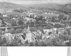 LUZECH L'EGLISE VUE GENERALE DU QUARTIER DE LA DOUVE CPSM 9X14 - Luzech