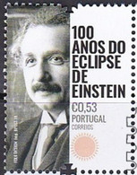 Portugal 2019 Eclipse Albert Einstein Astronomia Astronomie Astronomy Física Espace Science Technologie Berühmte Wissens - Albert Einstein