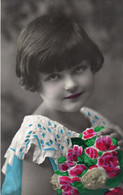 DC1679 - AK Schöne Motivkarte Motiv Mädchen Kleid Lächeln Junge Dame - Sirnach 1928 - Abbildungen