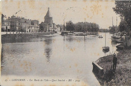 LIBOURNE:Les Bords De L'Isle- Quai Souchet - Libourne