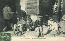 ALGER  Porteurs De Marchés RV - Alger