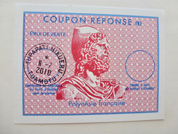 Polynésie Coupon Réponse 2010 - Service